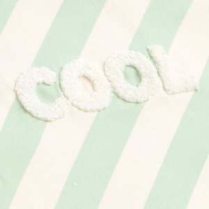 Transat de plage vert Sauthon baby deco