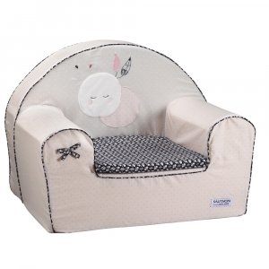 Fauteuil club miss fleur de lune