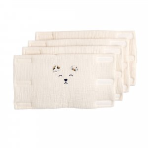 Protège barreaux tour de lit léopard écru Sauthon baby deco