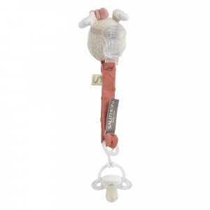 Attache sucette petit coeur Sauthon baby deco