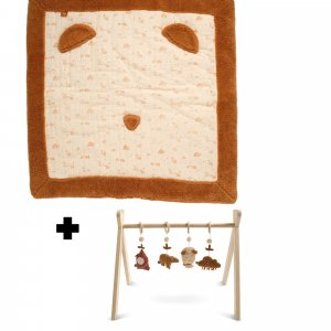 Tapis de parc et arche d'éveil avec jouets orsino Sauthon baby deco