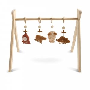 Tapis de parc et arche d'éveil avec jouets orsino Sauthon baby deco