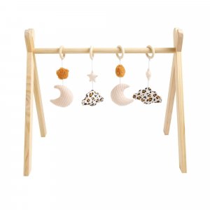 Arche d'éveil avec jouets léopard Sauthon baby deco