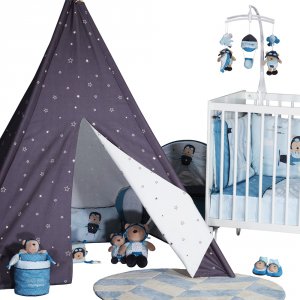 Tipi lazare Sauthon baby deco