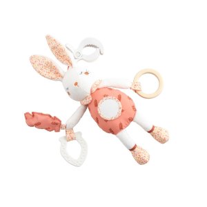 Jouet de voyage bébé avec pince esmée Sauthon baby deco