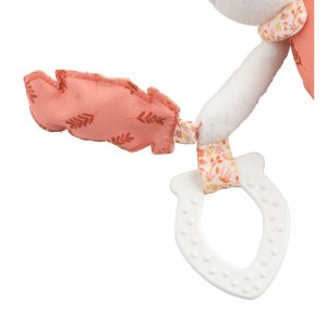 Jouet de voyage bébé avec pince esmée Sauthon baby deco