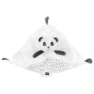Doudou mouchoir panda chao chao Sauthon baby deco