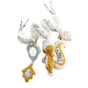 Jouet de lit bébé spirale d'activités promenons nous Sauthon baby deco