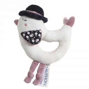 Hochet miss fleur de lune Sauthon baby deco