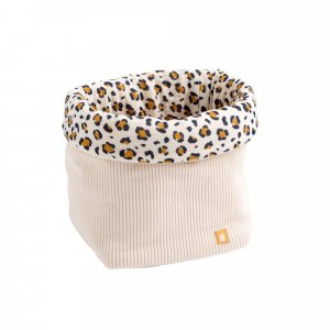 Lot de 2 paniers léopard Sauthon baby deco
