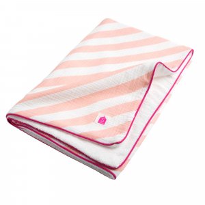 Drap de plage rose Sauthon baby deco
