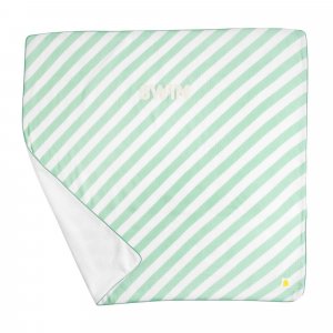 Drap de plage vert Sauthon baby deco