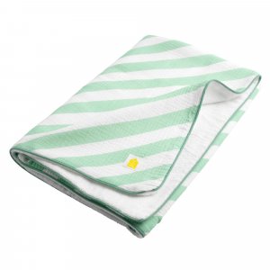 Drap de plage vert Sauthon baby deco