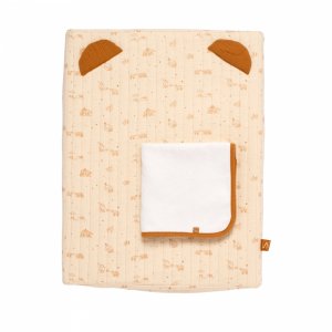 Matelas à langer 68 x 52 cm avec serviette éponge orsino Sauthon baby deco
