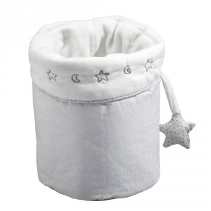 Lot de 3 corbeilles gigogne céleste Sauthon baby deco