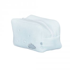 Trousse de toilette bébé lily mint Sauthon baby deco