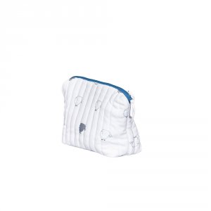 Trousse de toilette bébé blue baleine Sauthon baby deco