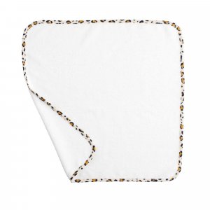 Matelas à langer avec serviette éponge léopard rose Sauthon baby deco