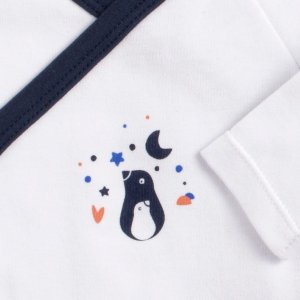 Lot de 3 bodies 1 mois baby sailor Sauthon baby deco