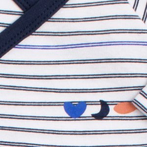 Lot de 3 bodies 1 mois baby sailor Sauthon baby deco