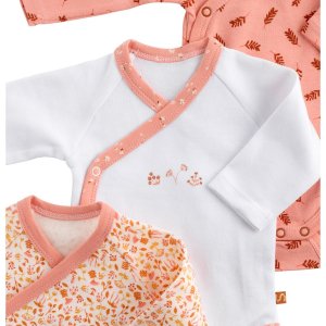 Lot de 3 bodies 1 mois esmée Sauthon baby deco