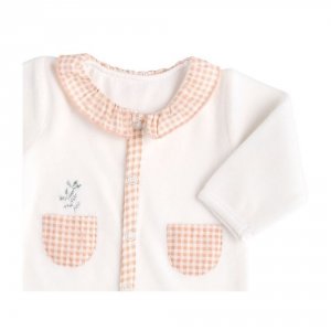 Pyjama bébé naissance avec col botanica Sauthon baby deco