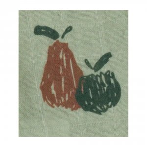 Lot de 3 langes coton bio 70 x 70 botanica Sauthon baby deco