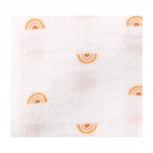 Lot de 3 langes coton bio 70 x 70 sunlight Sauthon baby deco