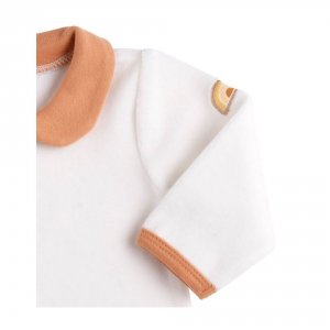 Pyjama bébé 1 mois avec col écru sunlight Sauthon baby deco