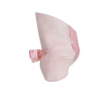 Pyjama bébé velours rose mila 1 mois Sauthon baby deco