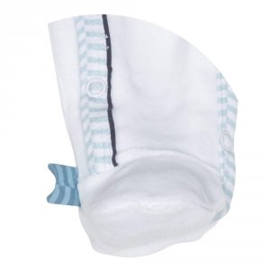 Pyjama bébé velours blanc montgolfière 3 mois lazare Sauthon baby deco