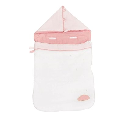 SAUTHON BABY DECO Nid d'ange nomade 80cm lily poudrée
