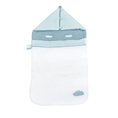 SAUTHON BABY DECO Nid d'ange nomade 80cm lily mint