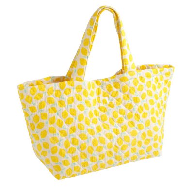 Sac cabas citron