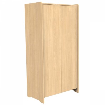 Armoire 2 portes cannelle