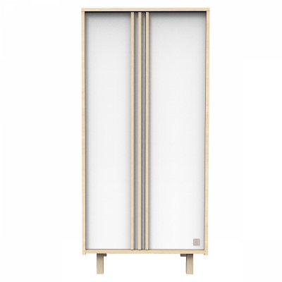 Armoire 2 portes nature