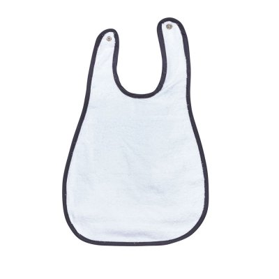 Bavoir plastifié panda chao chao lettres