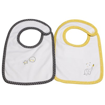 Lot de 2 bavoirs babyfan