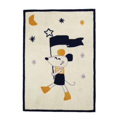 Tapis de chambre bébé 90x130cm hello