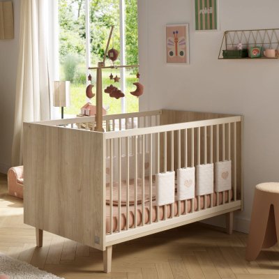 Lit évolutif bébé 70x140cm paloma bois