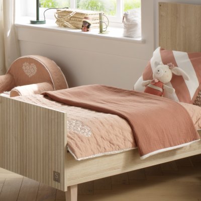 Couverture bébé petit coeur