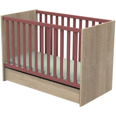Lit bébé 60x120cm nova rose canyon
