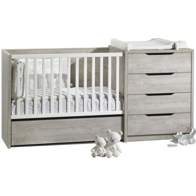 Lit chambre transformable 60x120cm en lit junior 90x190cm loft