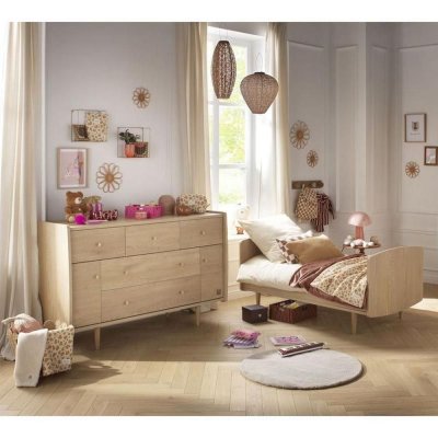 Chambre duo my love 140*70 cm avec commode xxl
