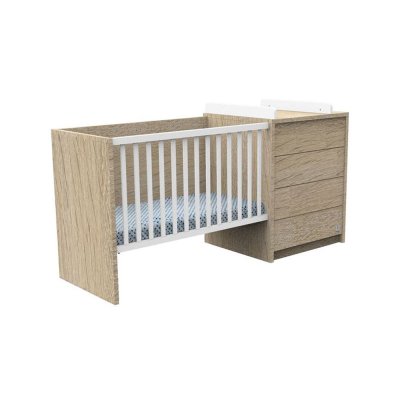 Lit combiné évolutif bébé 60x120cm antonin