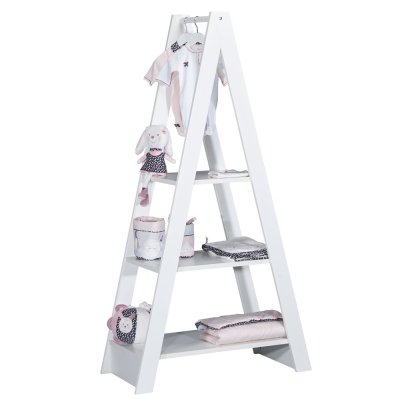 Bibliothèque 3 tablettes loft blanc