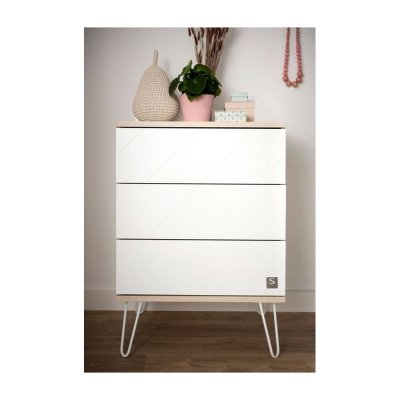 Petite commode 3 tiroirs happy