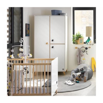 Armoire chambre bébé oslo boutons goutte