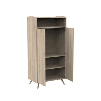 Armoire 2 portes et 1 niche access bois