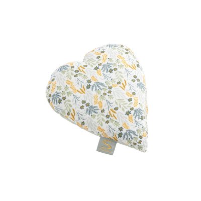 Coussin déco bébé vert tilleul promenons nous